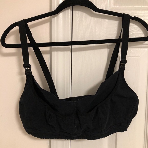 Momcozy Nursing/Pumping Bra, Black, Size Large - Picture 6 of 6